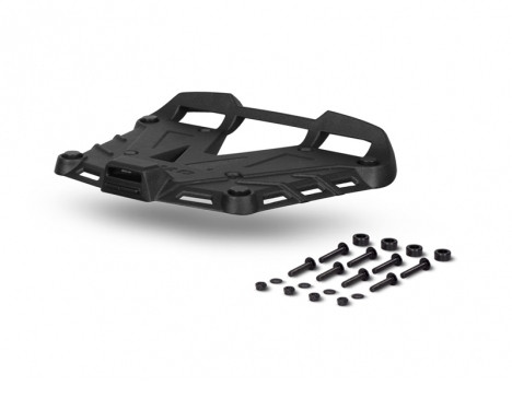 Top case standard plate SHAD TERRA D1BTRPA2 aluminium Negru