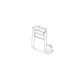 Locking system SHAD TR37 D1TR37MIR (lower part)