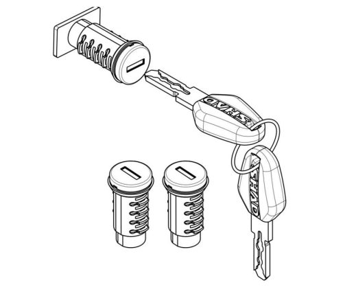 Replacement locks & keys SHAD TERRA D1TRBOR