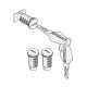 Replacement locks & keys SHAD TERRA D1TRBOR