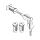 Replacement locks & keys SHAD TERRA D1TRBOR