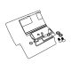Handle SHAD D1TV80R for  ATV110/ATV80