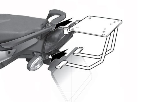 Kit de prindere cutie Top Master SHAD W0FR89ST