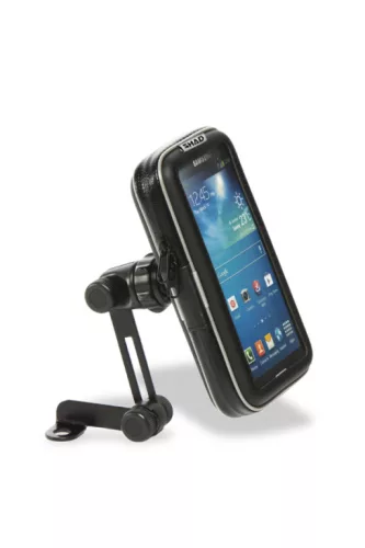 Suport telefon SHAD 130x90 mm X0SG10M prindere pe suportul oglinzii 4,3"