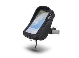 Smartphone holder SHAD 180x90mm (6,6") X0SG76H with pocket prindere pe ghidon