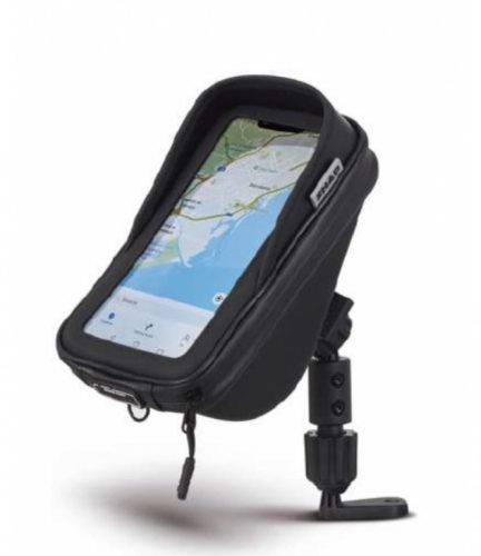 Smartphone holder SHAD 180x90mm (6,6") X0SG76M with pocket prindere pe suportul oglinzii