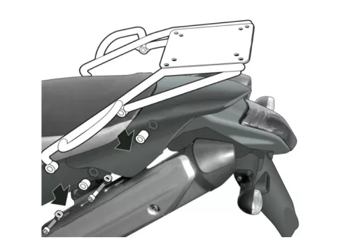 Kit de prindere cutie Top Master SHAD Y0XT64ST