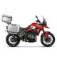 Set complet de cutii de aluminiu SHAD TERRA, 37L cutie centrala si 36L / 47L cutii laterale, incluzand set de montaj si placa SHAD TRIUMPH Tiger 900