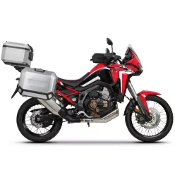   Set complet de cutii de aluminiu SHAD TERRA, 37L cutie centrala si 36L / 47L cutii laterale, incluzand set de montaj si placa SHAD HONDA CRF 1100 Africa Twin
