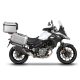 Set complet de cutii de aluminiu SHAD TERRA, 37L cutie centrala  si 47L / 47L cutii laterale, incluzand kit montaj si placa SHAD SUZUKI DL 650 V-Strom