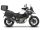 Set complet de cutii de aluminiu SHAD TERRA NEGRU, 37L cutie centrala si 47L / 47L cutii laterale, incluzand kit montaj si placa SHAD SUZUKI DL 650 V-Strom