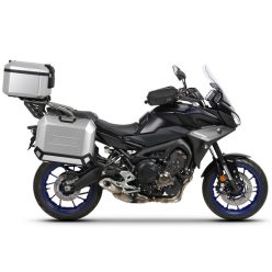   Set complet de cutii de aluminiu SHAD TERRA, 37L cutie centrala  si 47L / 47L cutii laterale, incluzand kit montaj si placa SHAD YAMAHA MT-09 Tracer / Tracer 900