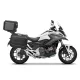 Set complet de cutii de aluminiu SHAD TERRA NEGRU, 37L cutie centrala si 36L / 36L cutii laterale, incluzand kit montaj si placa SHAD HONDA NC 750 X