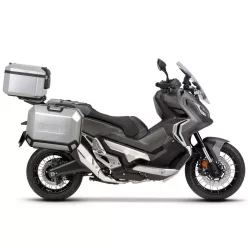   Set complet de cutii de aluminiu SHAD TERRA, 37L cutie centrala  si 47L / 47L cutii laterale, incluzand kit montaj si placa SHAD HONDA X-ADV 750
