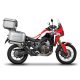 Set complet de cutii de aluminiu SHAD TERRA, 37L cutie centrala si 36L / 47L cutii laterale, incluzand set de montaj si placa SHAD HONDA CRF 1000  Africa Twin