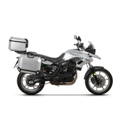   Set complet de cutii de aluminiu SHAD TERRA, 37L cutie centrala si 36L / 47L cutii laterale, incluzand set de montaj si placa SHAD BMW F 650 GS / F 700 GS/ F 800 GS (2008 - 2018)