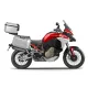Set complet de cutii de aluminiu SHAD TERRA, 37L cutie centrala si 36L / 47L cutii laterale, incluzand set de montaj si placa SHAD Ducati Multistrada 1200 V4
