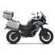 Set complet de cutii de aluminiu SHAD TERRA, 37L cutie centrala si 36L /36L cutii laterale, incluzand kit montaj si placa SHAD Voge 650DS / 650DSX
