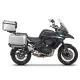 Set complet de cutii de aluminiu SHAD TERRA, 37L cutie centrala si 36L / 47L cutii laterale, incluzand set de montaj si placa SHAD Benelli TRK 502 X 2022 -