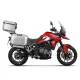 Set complet de cutii aluminiu SHAD TERRA, 48L cutie centrala si 36L / 47L cutii laterale, incluzand set de montaj si placa SHAD TRIUMPH Tiger 900
