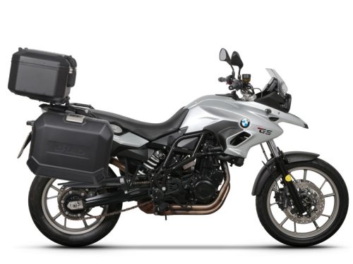 Set complet cutii aluminiu Shad Terra, 48L topcase   36L / 47L side cases,include placa si kit montare SHAD BMW F 650 GS/ F 700 GS/ F 800 GS