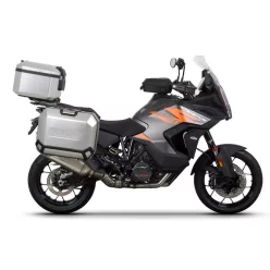   Set complet de cutii aluminiu SHAD TERRA, 48L cutie centrala si 36L / 47L cutii laterale, incluzand set de montaj si placa SHAD KTM Super Adventure 1290 (R, S)