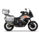 Set complet de cutii aluminiu SHAD TERRA, 48L cutie centrala si 36L / 47L cutii laterale, incluzand set de montaj si placa SHAD KTM Super Adventure 1290 (R, S)