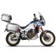 Set complet de cutii aluminiu SHAD TERRA, 48L cutie centrala si 36L / 47L cutii laterale, incluzand set de montaj si placa SHAD HONDA CRF 1100 Africa Twin