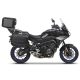 Set complet de cutii de aluminiu, SHAD TERRA NEGRU, 48L cutie centrala si 47L / 47L cutii laterale, incluzand kit de montaj si placa SHAD YAMAHA MT-09 Tracer / Tracer 900