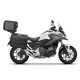 Set complet de cutii de aluminiu, SHAD TERRA NEGRU, 48L cutie centrala si 47L / 47L cutii laterale, incluzand kit de montaj si placa SHAD HONDA NC 750 X