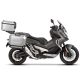 Set complet de cutii de aluminiu SHAD TERRA, 48L cutie centrala si  36L / 36L cutii laterale, incluzand kit montaj si placa SHAD HONDA X-ADV 750