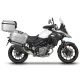 Set complet de cutii de aluminiu SHAD TERRA, 48L cutie centrala si  36L / 36L cutii laterale, incluzand kit montaj si placa SHAD SUZUKI DL 1000 V-Strom/ DL 1050 V-Strom