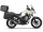 Set complet de cutii de aluminiu SHAD TERRA NEGRU, 48L cutie centrala si 36L / 36L cutii laterale, incluzand kit de montaj si placa SHAD HONDA CB 500 X