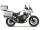 Set complet de cutii de aluminiu SHAD TERRA, 48L cutie centrala si 47L / 47L cutii laterale, incluzand kit montaj si placa SHAD HONDA CB 500 X