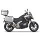Set complet de cutii de aluminiu SHAD TERRA, 48L cutie centrala  si  47L / 47L cutii laterale, incluzand kit montaj si placa SHAD HONDA NC 750 X 2021-