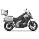 Set complet de cutii de aluminiu SHAD TERRA, 48L cutie centrala  si  47L / 47L cutii laterale, incluzand kit montaj si placa SHAD HONDA NC 750 X 2021-