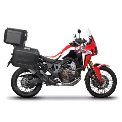   Set complet cutii aluminiu Shad Terra, 48L topcase 36L / 47L cutii laterale,include placa si kit montare SHAD HONDA CRF 1000 Africa Twin