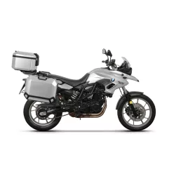   Set complet de cutii aluminiu SHAD TERRA, 48L cutie centrala si 36L / 47L cutii laterale, incluzand set de montaj si placa SHAD BMW F 650 GS / F 700 GS/ F 800 GS (2008 - 2018)