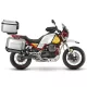 Set complet de cutii aluminiu SHAD TERRA, 48L cutie centrala si 36L / 47L cutii laterale, incluzand set de montaj si placa SHAD MOTO GUZZI V 85 TT