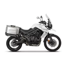   Set complet de cutii laterale de aluminiu, SHAD TERRA, 36L / 47L, incluzand kit de montaj SHAD TRIUMPH Tiger 800