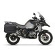 Set complet cutii aluminiu laterale, 36L / 47L SHAD TERRA NEGRU, include kit montare SHAD BMW R 1200 GS/ R 1200 GS Adventure/ R 1250 GS/ R 1250 GS Adventure