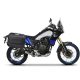 Set complet cutii aluminiu laterale, 36L / 47L SHAD TERRA NEGRU, include kit montare SHAD YAMAHA Tenere 700 XTZ690