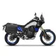 Set complet cutii aluminiu laterale, 36L / 47L SHAD TERRA NEGRU, include kit montare SHAD YAMAHA Tenere 700 XTZ690