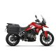 Set complet cutii aluminiu laterale, 36L / 47L SHAD TERRA NEGRU, include kit montare SHAD TRIUMPH Tiger 900