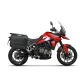 Set complet cutii aluminiu laterale, 36L / 47L SHAD TERRA NEGRU, include kit montare SHAD TRIUMPH Tiger 900