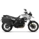 Set complet cutii aluminiu laterale, 36L / 47L SHAD TERRA NEGRU, include kit montare SHAD BMW F 650 GS/ F 700 GS/ F 800 GS