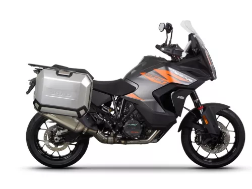 Set complet de cutii laterale de aluminiu, SHAD TERRA, 36L / 47L, incluzand kit de montaj SHAD KTM Super Adventure 1290 (R, S)