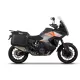 Set complet cutii aluminiu laterale, 36L / 47L SHAD TERRA NEGRU, include kit montare SHAD KTM Super Adventure 1290 (R, S)