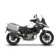 Set complet de 36L / 36L cutii laterale de aluminium SHAD TERRA, incluzand kit montaj SHAD SUZUKI DL 650 V-Strom