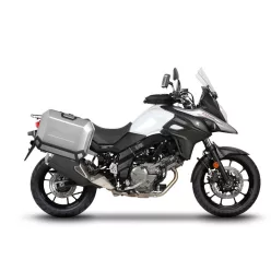   Set complet de 47L /47L cutii laterale de aluminiu SHAD TERRA, incluzand kit montaj SHAD SUZUKI DL 650 V-Strom